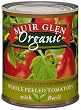 Muir Glen Organic Whole Peeled Tomato with Basil, 28-Ounce Cans (Pack of 12)