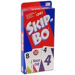 Mattel 52370-0 - Skip-Bo, Kartenspiel