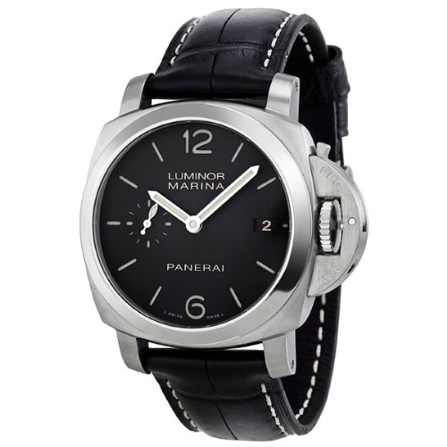 Panerai Luminor Marina 1950 Automatic Black Dial Stainless Steel Mens Watch PAM00392