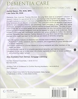 Dementia Care: InService Training Modules for Long-Term Care ...