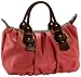 Melie Bianco Kimberly Satchel,Salmon,one size