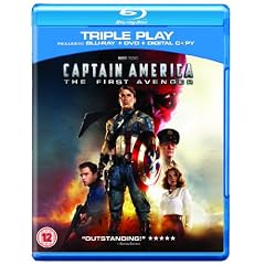 Captain America - The First Avenger: Triple Play (Blu-ray + DVD + Digital Copy) [2011][Region Free]