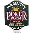 CUSTOMIZED Crown Poker Room All Wood Decorative Sign