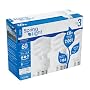 14 Watt Compact Fluorescent Spiral Light Bulbs **3 PACK** / 5000K Color Temperature (Bright White/"Daylight") / 60 Watt Incandescent Equivalent (630 Lumens) / Energy Star Certified