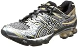 Asics Gel-Kinetic 4 Mens Sneaker Style# T133N-7490 (10.5 MENS US, CHARCOAL/BLACK/GOLD)