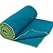 Gaiam Yoga Mat Towel, Blue Teal