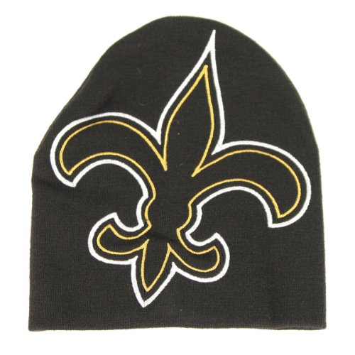 New Orleans Saints Big Embroidered Logo Knit Beanie