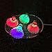 LED Badminton Shuttlecocks By DigHealth, Lighting Birdies Shuttlecock for Indoor Outdoor Sports Activities, Pack of 10 and 5 Colors