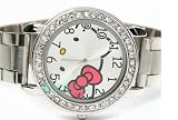 New Lovely Hello Kitty Girls Ladies Womens Crystal Quartz Wrist Watch