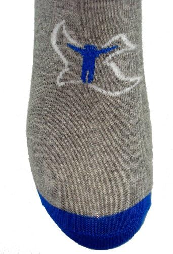 1body 1spirit Men's Ephesians 4:4 Bible Verse Novelty Sock One Size Blue
