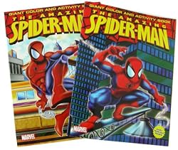 Spiderman Giant Color and Activity Book-Marvel's amazing book of fun