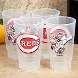 Cincinnati Reds Plastic Tumbler 4-Pack