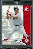 2006 SP Authentic #15 Mike Lowell Baseball Card - Mint Condition - In Protective Display Case !!