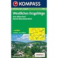 Westliches Erzgebirge: Aue, Eibenstock, Kurort Oberwiesenthal. Wander- Bike- und Langlaufkarte. 1:50.000