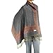 Falari Women's Woven Double Side Pashmina Shawl Wrap Scarf 80