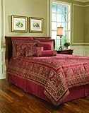 American Century Home NTJ01 Ornate Jewel 4 Pc Queen Comforter Set