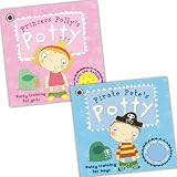 Ladybird Potty Training for Boys and Girls 2 Books Collection Pack Set RRP: £13.98 (Princess Pollys Potty, Pirate Petes Potty)