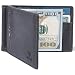 YBONNE RFID Blocking Minimalist Slim Bifold Menâ€™s Wallet with Money Clip, Premium Durable Thin Front Pocket Card Holder, Made of Finest Plain-Waxy Genuine Leather