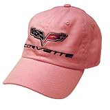 Corvette C6 Cotton / Twill Pink Hat