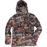 686 Famous Family Men's Snowboard Jacket - Black History Print