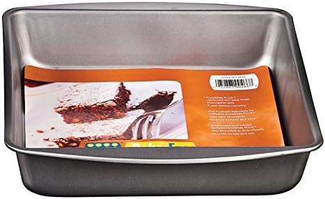 Baker Eze Square Cake Pan, Non-Stk, 9X9" - 1 Pkg