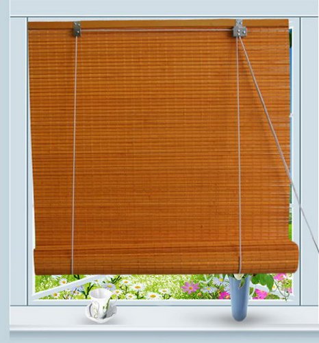 bamboo roll up shades