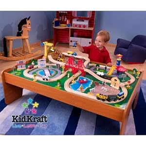 KidKraft Ride Around Train Set and Table