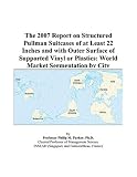 The 2007 Report on Structured Pullman Suitcases of at Least 22 Inches and with Outer Surface of Supported Vinyl or Plastics: World Market Segmentation by City