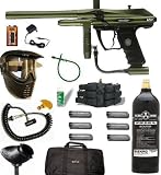 Spyder VS1 Eyes Paintball Marker Gun SNIPER SET - Olive