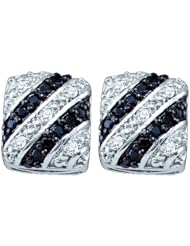 0.27CTW BLACK DIAMOND FASHION EARRING