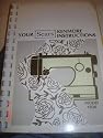Instruction Manual for Sears Kenmore Zigzag Sewing Machine Model # 1030