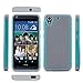HTC Desire 626 / 626s Case, LK [Shockproof] Hybrid Dual Layer Armor Defender Protective Case Cover for HTC Desire 626 / 626s (Mint)