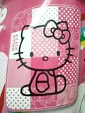 Hello Kitty Plush Rachel Throw Blanket DOT Hello Kitty Plush Rachel Throw Blanket DOT