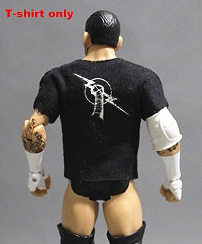 WWE 6" CM Punk Action Figure Doll Toys DIY Handcraft T-shirt Custom 10