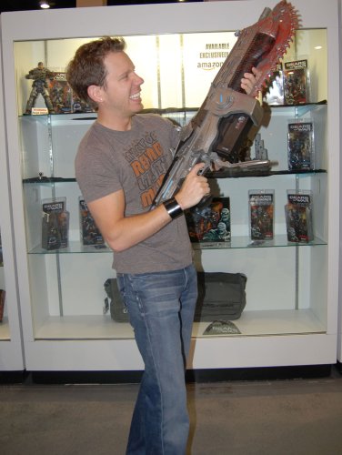 Gears of War 2 Amazon.com Exclusive Lancer under The Toys Store