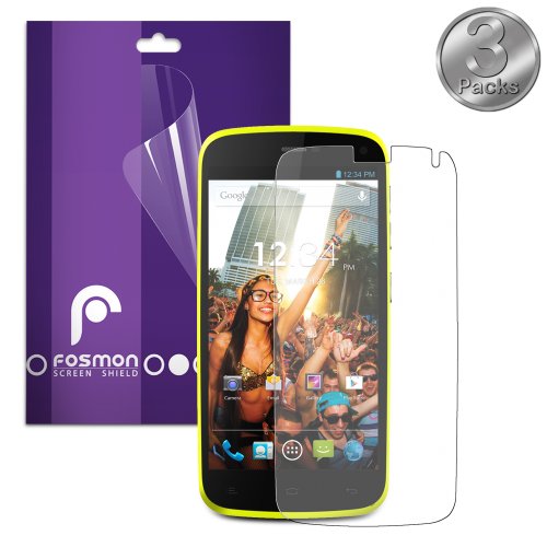 Fosmon Anti-Glare (Matte) Screen Protector for BLU Life Play L100A / Play X L102a - Retail Packaging (3 Pack)
