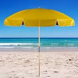 6.5 ft. Vinyl Beach Umbrella Heavy Duty - Color Options