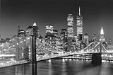 Posters: New York Papier Peint Photo, Papier Peint-Poster - Brooklyn Bridge (175 x 115 cm)