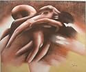 3some Oil Painting on Canvas Hand Made Replica Finest Quality 20in X 24in