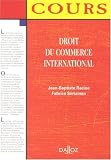 Revue Dalloz-Sirey  / Droit du commerce international