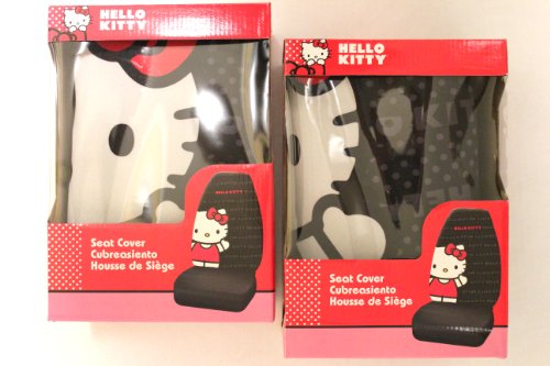 Hello Kitty Sanrio 2 Car Seat Cover - Ribbon