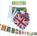 Multi nation Flag Bunting olympics World Wide 25 Flags/ 7 metres