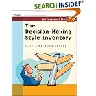 Decison-Making Style Inventory, Participant's Workbook (Pfeiffer Essential Resources for... by  William Coscarelli and DaJean Johnson