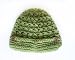 Baby Boy Crochet Beanie Hat (3-6 months, green)