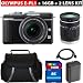 Olympus PEN E-PL1 12.3MP Live MOS Micro Four Thirds Interchangeable Lens Digital Camera with 14-42mm f/3.5-5.6 Zuiko Digital Zoom Lens & Olympus M.Zuiko Digital ED 40-150mm f/4.0-5.6 Lens (Black) + 16GB SDHC Memory + HDMI Cable + Deluxe Case Olympus PEN E-PL1 12.3MP Live MOS Micro Four Thirds Interchangeable Lens Digital Camera with 14-42mm f/3.5-5.6 Zuiko Digital Zoom Lens & Olympus M.Zuiko Digital ED 40-150mm f/4.0-5.6 Lens (Black) + 16GB SDHC Memory + HDMI Cable + Deluxe Case
