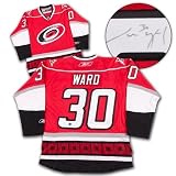 Cam Ward Carolina Hurricanes Autographed/Hand Signed Rbk Hockey Jersey