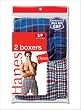 2 PACK Hanes Traditional Tartan Plaid Boxers (Assorted Plaids) - In Stock