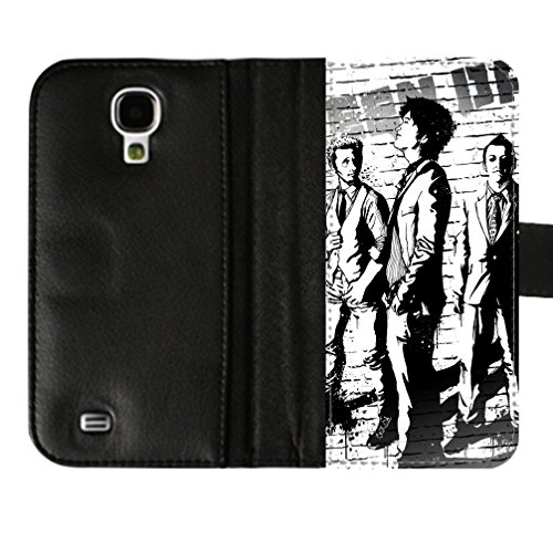 Libby Baldwin Punk Band Green Day Amreican Idiot Shockproof Internal Pockets Diary Leather Cover Case for Samsung Galaxy S4 I9500
