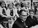 Andrew Fischer with His Wife and their Quintuplets During a Parade in Ther Honor Phot...