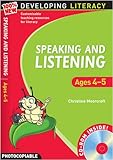 Speaking and listening. Ages 4-5